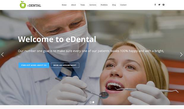 eDental - szablon Wordpress dla dentystów